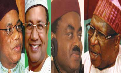 Alkali, Abba Aji, Waziri, Tukur - PDP-Race