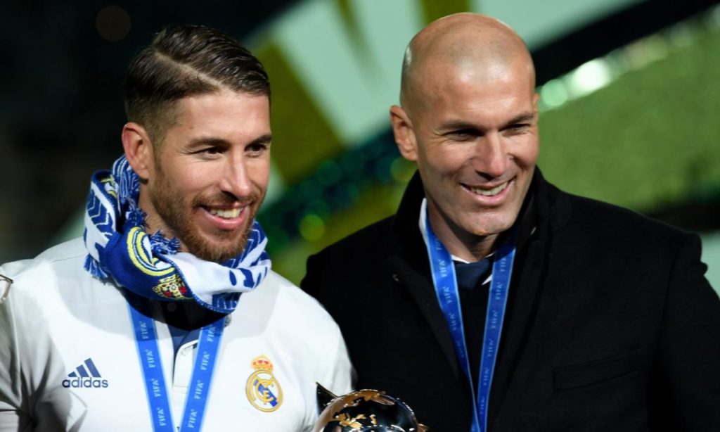 Zinedine Zidane, Sergio Ramos