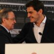 Madrid president Florentino Perez honours Iker Casillas on retirement