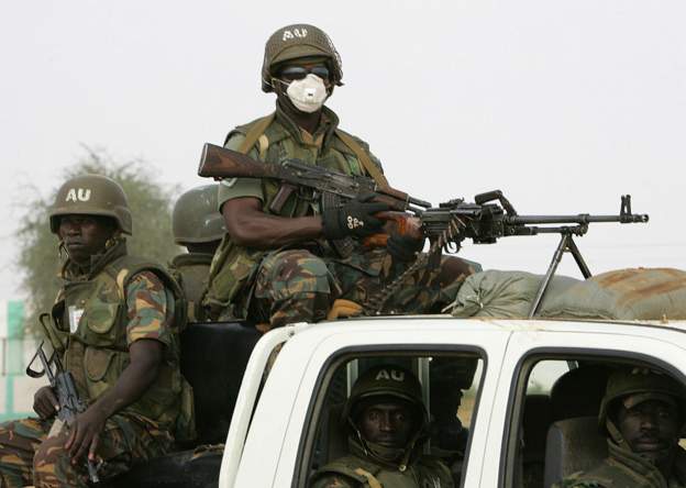 AU-UN peacekeepers do final patrols in Darfur